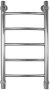 Полотенцесушитель водяной узкий Energy Classic 600x300 форма лесенка, нержавеющая сталь, нижнее/диагональное/боковое подключение 3/4", 630мм х360 мм, все для подключения в комплекте 