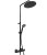 Душевая система Fiore Kevon 44NN0932 с термостатом Черная 
