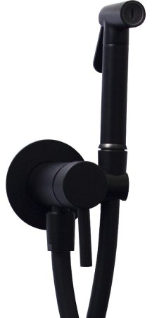 Душевой комплект Paffoni Light KITZCOL632NO110 из душевой системы с гигиеническим душем Черная матовая 