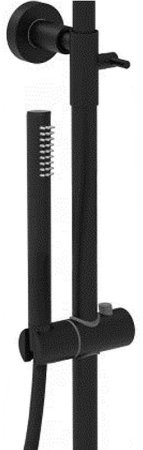 Душевой комплект Paffoni Light KITZCOL632NO110 из душевой системы с гигиеническим душем Черная матовая 