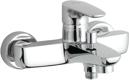 Смеситель для ванны Paini Parallel 47CR111LMKM Хром 
