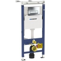 Система инсталляции GEBERIT Duofix Платтенбау 458.125.21.1 4 в 1 с кнопкой смыва