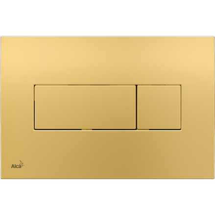 Кнопка смыва AlcaPlast M375 золотая 
