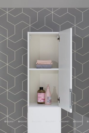 Пенал Aquanet Алвита New 35 белый матовый 