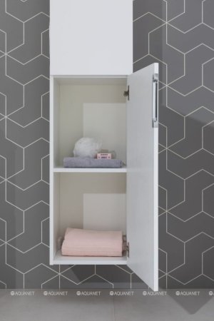 Пенал Aquanet Алвита New 35 белый матовый 