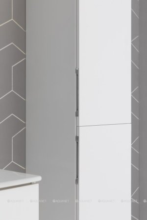 Пенал Aquanet Алвита New 35 белый матовый 