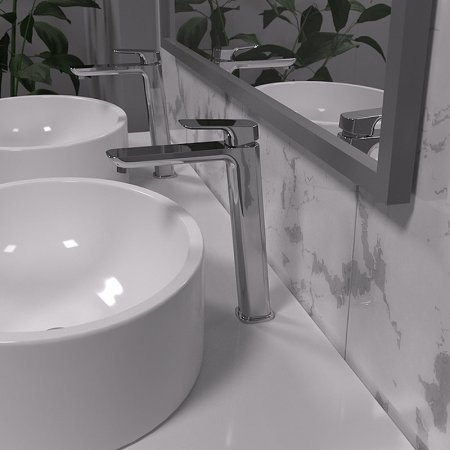 Смеситель для раковины Paini Nove 09CR205LL Хром 