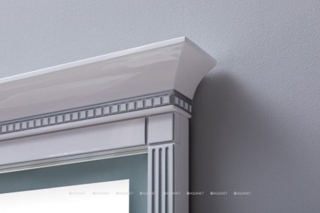 Зеркало Aquanet Селена 70 белый, серебро 