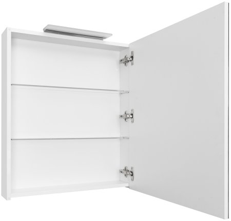 Зеркальный шкаф Roca Oleta 60 R A857646806 с подсветкой Белый глянец 