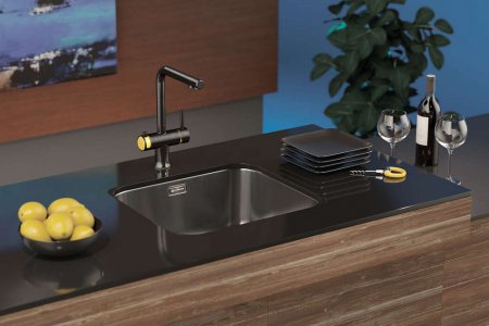 Мойка кухонная Omoikiri Omi 49-U-IN нержавеющая сталь 