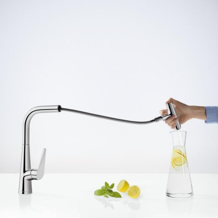 Смеситель Hansgrohe Talis Select M51 73853000 для кухонной мойки, хром 