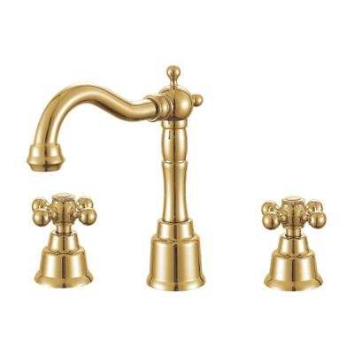 Смеситель для раковина Ganzer Konstantin GZ09014E Золото 
