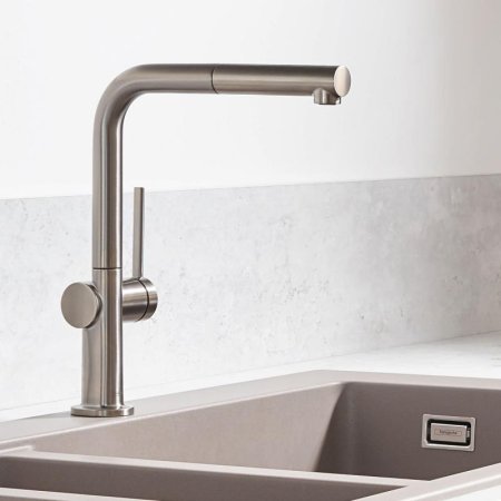 Смеситель Hansgrohe Talis M54 72808800 для кухонной мойки, под сталь 
