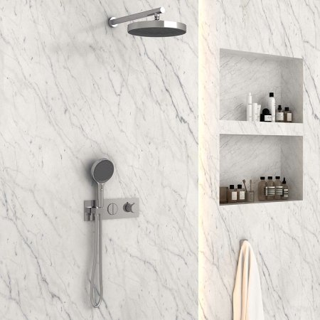 Душевая система Vincea Inspire VSFW-422TI2CH с термостатом Хром 