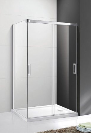 Душевой уголок Cezares Tandem Soft AH-2-120/100-P-Cr-L стекло punto 