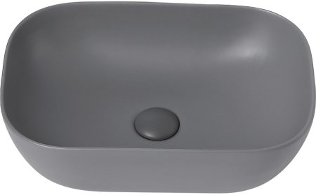 Раковина-чаша Abber Rechteck 46 AC2200MG Серая матовая 