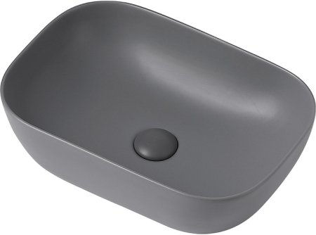 Раковина-чаша Abber Rechteck 46 AC2200MG Серая матовая 