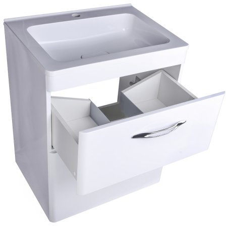 Тумба под раковину Style Line Каре 70 Люкс Plus Белый 