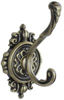 Крючок для ванной комнаты Bronze de Luxe ROYAL R25205, бронза