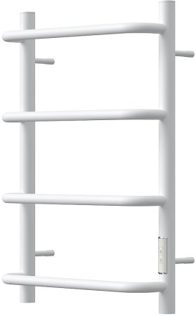 Электрический полотенцесушитель Point Ника PN08846W П4 400x600 диммер справа Белый 