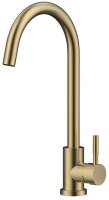 Смеситель для кухни Raiber RPG-012, золото