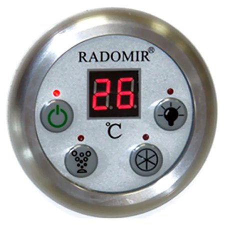 Акриловая ванна Радомир Паллада Комфорт Luxe правая 