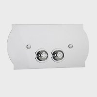 Кнопка смыва Boheme Brillante 653 хром