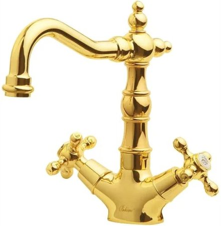 Смеситель для раковины Boheme Tradizionale Oro 292-Ceramic Золото 