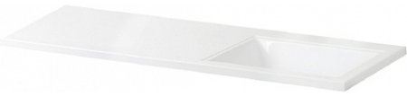 Раковина BelBagno 120 R BB1200/480-LV-MR-R Белая 