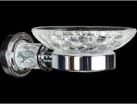 Мыльница Boheme Murano Cristal 10903-CRST-СH Хром