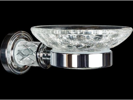 Мыльница Boheme Murano Cristal 10903-CRST-СH Хром 