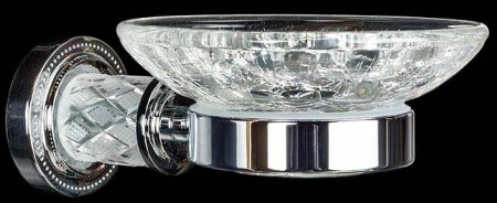 Мыльница Boheme Murano Cristal 10903-CRST-СH Хром 