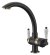 Смеситель Zorg Clean Water ZR 327 YF черный металл для кухонной мойки 