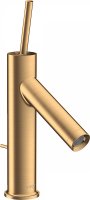Смеситель Axor Starck 10111950 для раковины, шлифованная медь