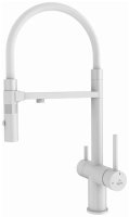 Смеситель для кухни Rose R958C, белый