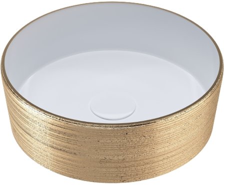 Раковина-чаша Grossman 35 GR-5010GW Золото Белая 