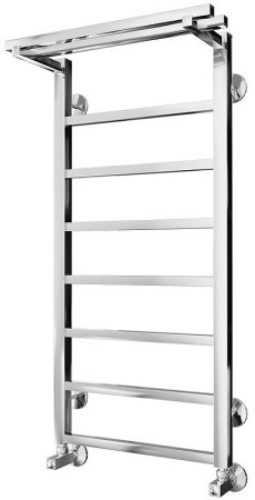 Водяной полотенцесушитель Terminus Контур П8 400х900 4660059582481 с полкой Хром 