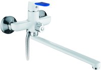 Смеситель для ванны Frap H34 F2234 универсальный Белый Хром