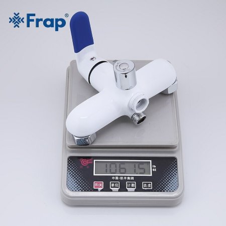 Смеситель для ванны Frap H34 F2234 универсальный Белый Хром 