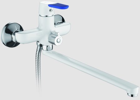 Смеситель для ванны Frap H34 F2234 универсальный Белый Хром 