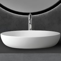 Раковина-чаша Abber Stein 60 AS2619 Белая матовая