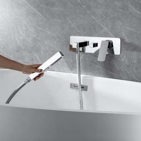 Смеситель для ванны Allen Brau Infinity 5.21007-00 Хром 