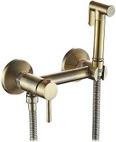 Гигиенический душ со смесителем Viko V-4938 Бронза