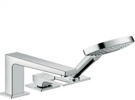 Смеситель на борт ванны Hansgrohe Metropol 74551000 Хром 
