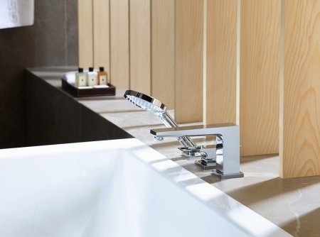 Смеситель на борт ванны Hansgrohe Metropol 74551000 Хром 