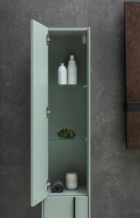 Шкаф пенал Allen Brau Reality 30 L 1.32002.CGM подвесной Олива матовая 