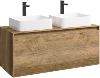 Корпус тумбы под раковину Aqwella 5 Stars Mobi 120 MOB0112DB подвесной Дуб балтийский Корпус тумбы под раковину Aqwella 5 Stars Mobi 120 MOB0112DB подвесной Дуб балтийский