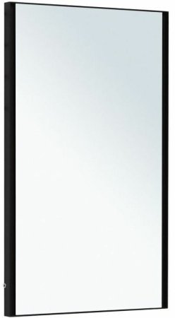 Зеркало Allen Brau Infinity 60 1.21019.BL с подсветкой Черное с сенсорным выключателем 