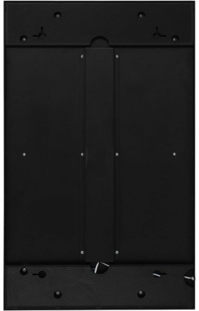 Зеркало Allen Brau Infinity 60 1.21019.BL с подсветкой Черное с сенсорным выключателем 