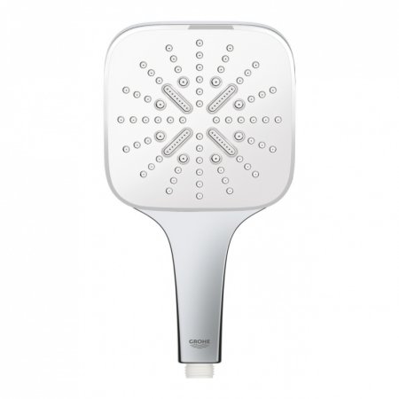 Ручной душ Grohe Rainshower SmartActive 130 Cube 26551LS0 Белая луна 